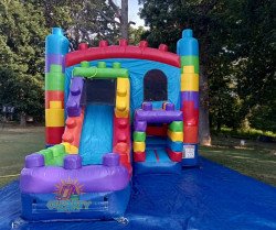 449788086 456210530508250 3248981017624953939 n 1721936759 Block Party Bounce House with Slide (Wet or Dry)