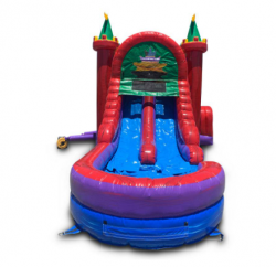 2 1722959961 Double Lane Royal Rush Bounce House with Slide (Wet or Dry)