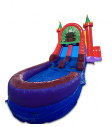 4 1722959962 Double Lane Royal Rush Bounce House with Slide (Wet or Dry)