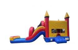 Banner Bounce House With Slide (Wet or Dry)